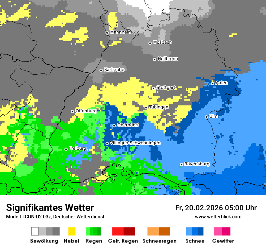 Signifikantes Wetter