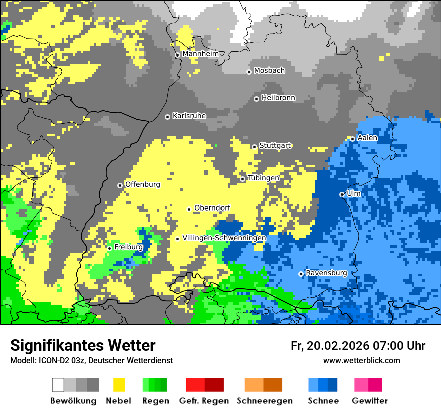 Signifikantes Wetter