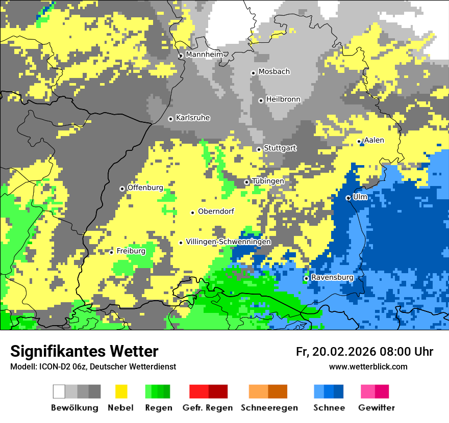 Signifikantes Wetter