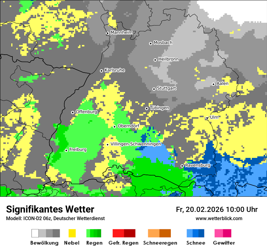 Signifikantes Wetter