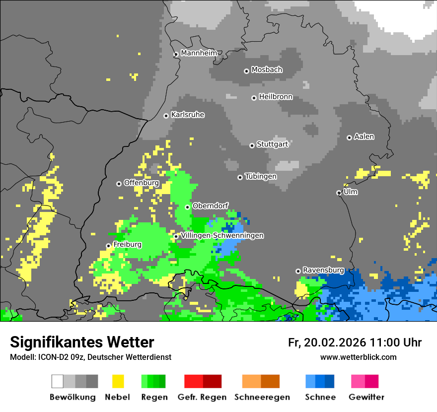 Signifikantes Wetter