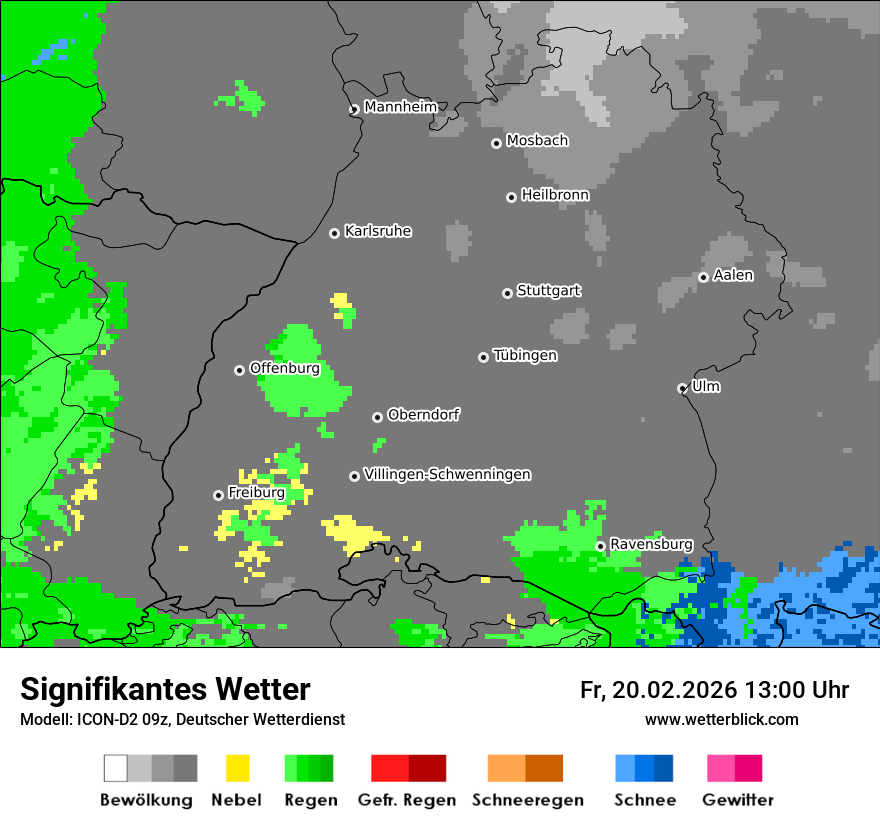 Signifikantes Wetter