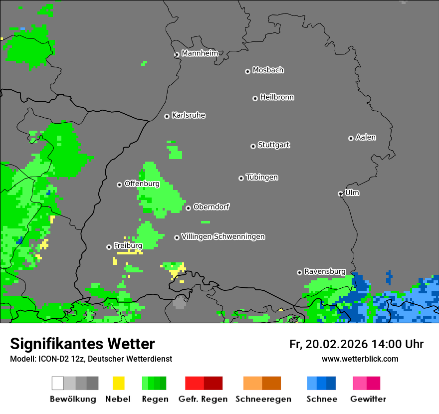 Signifikantes Wetter