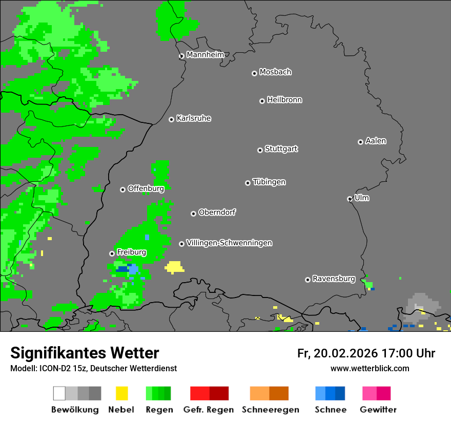 Signifikantes Wetter