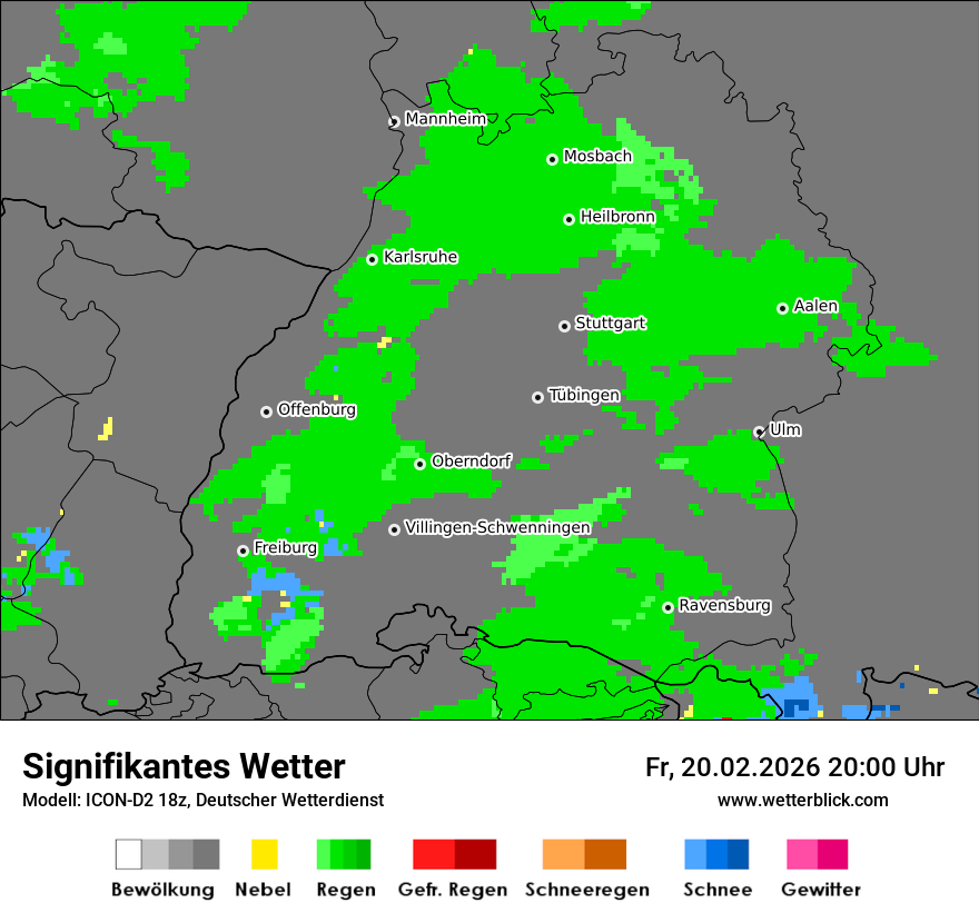 Signifikantes Wetter