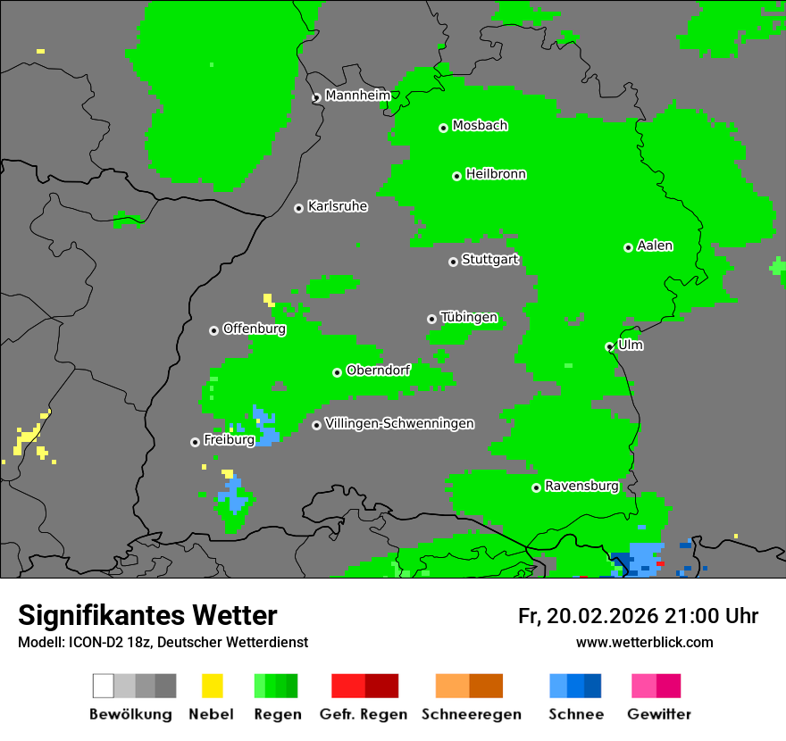 Signifikantes Wetter