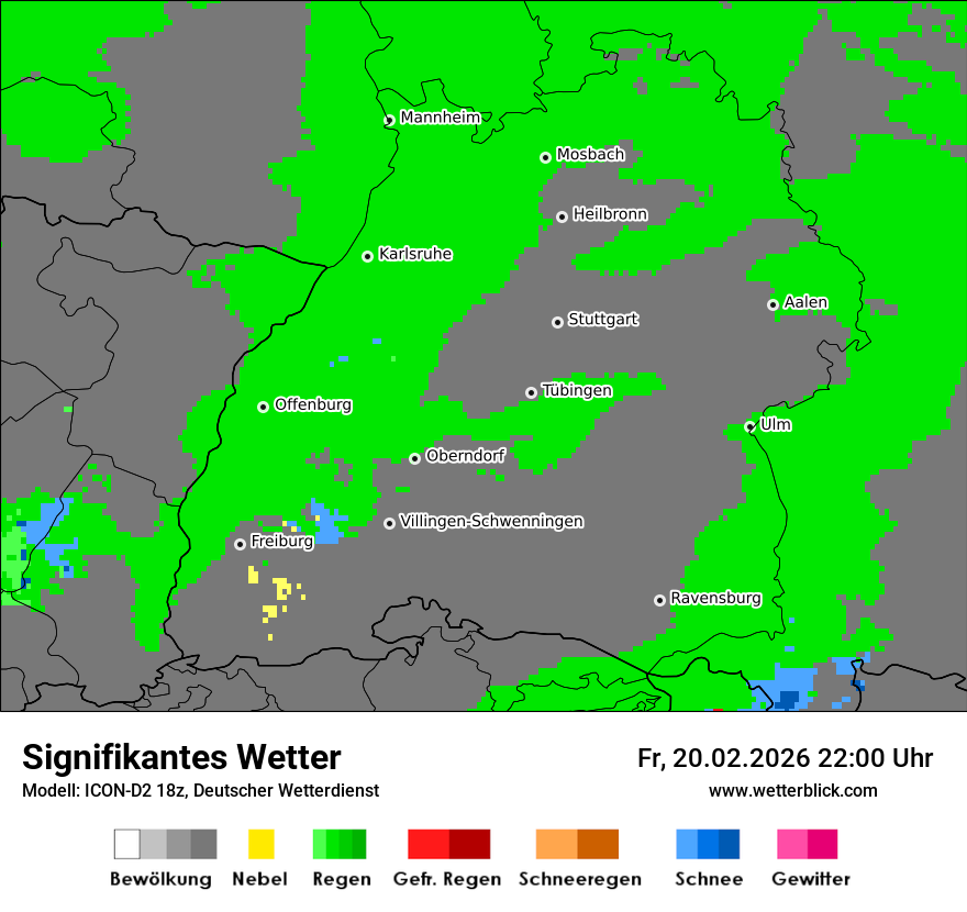 Signifikantes Wetter