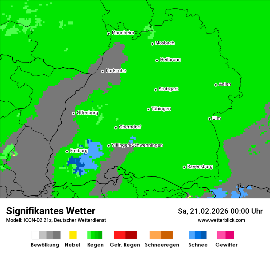 Signifikantes Wetter