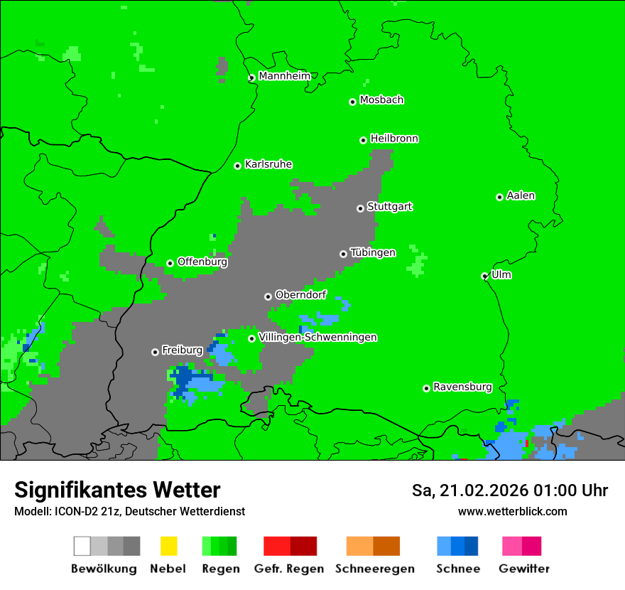 Signifikantes Wetter