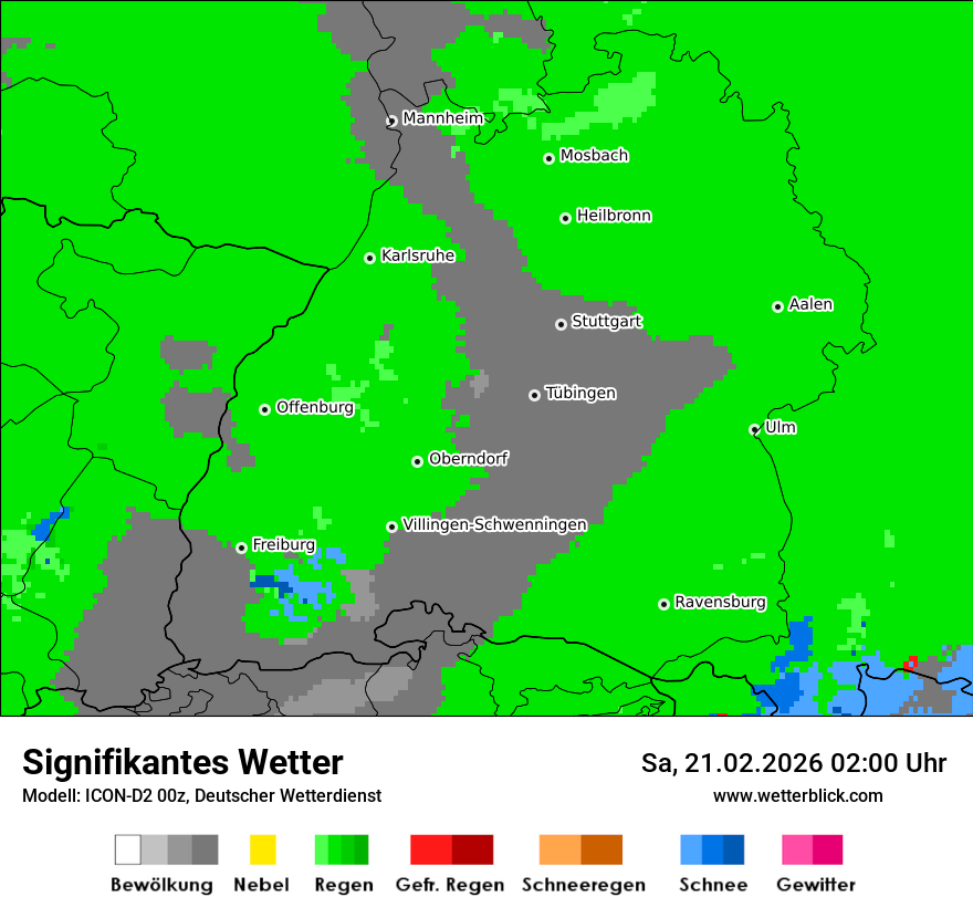 Signifikantes Wetter