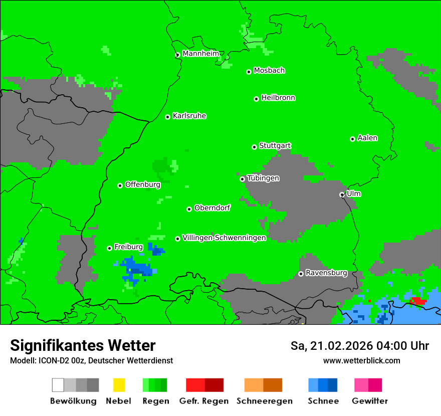 Signifikantes Wetter