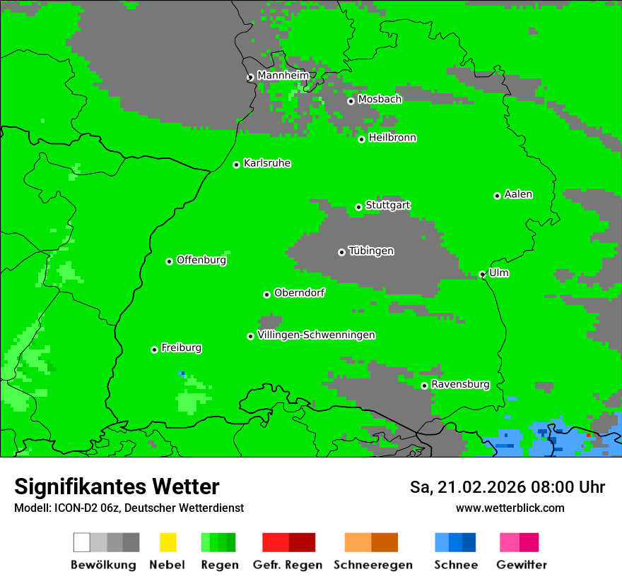 Signifikantes Wetter