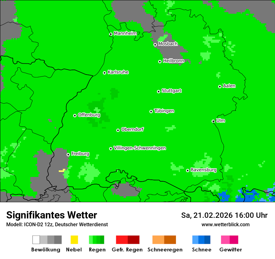 Signifikantes Wetter