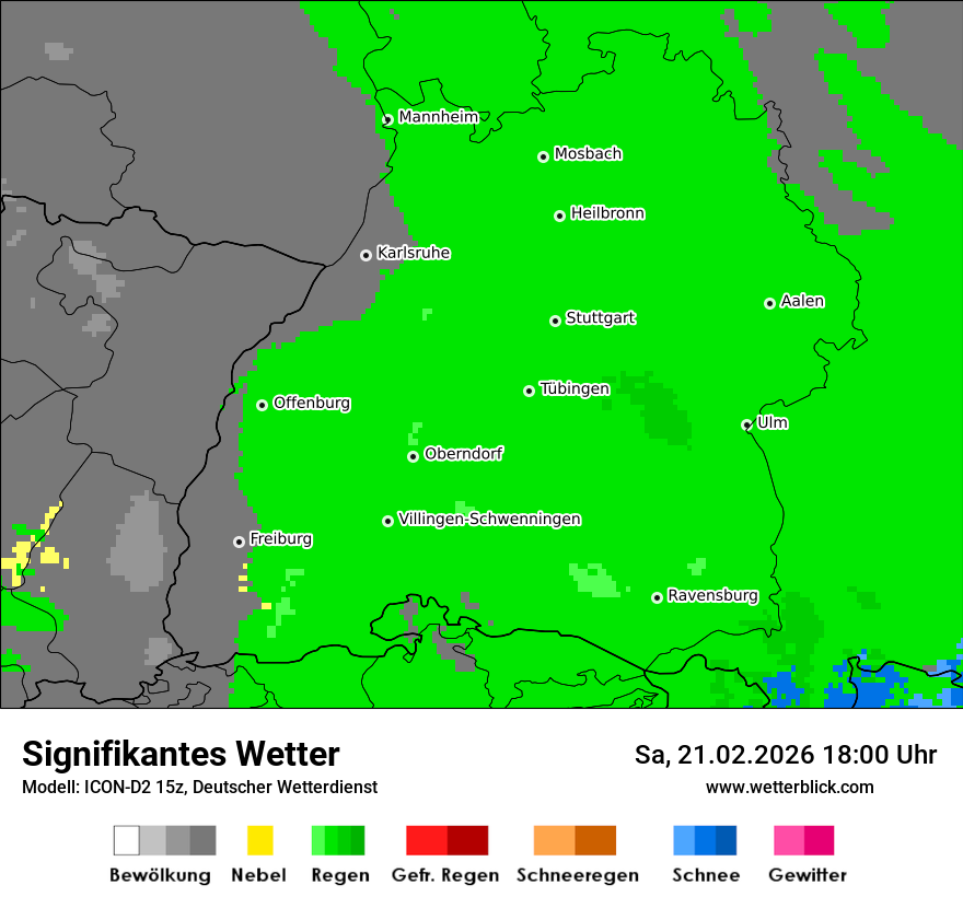 Signifikantes Wetter