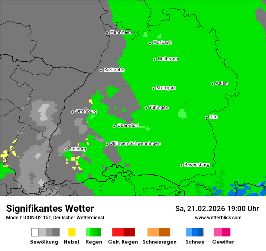Signifikantes Wetter