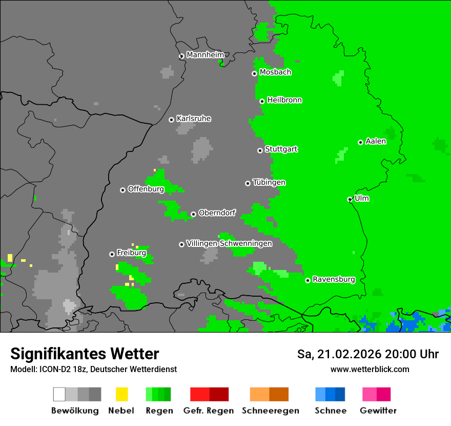Signifikantes Wetter