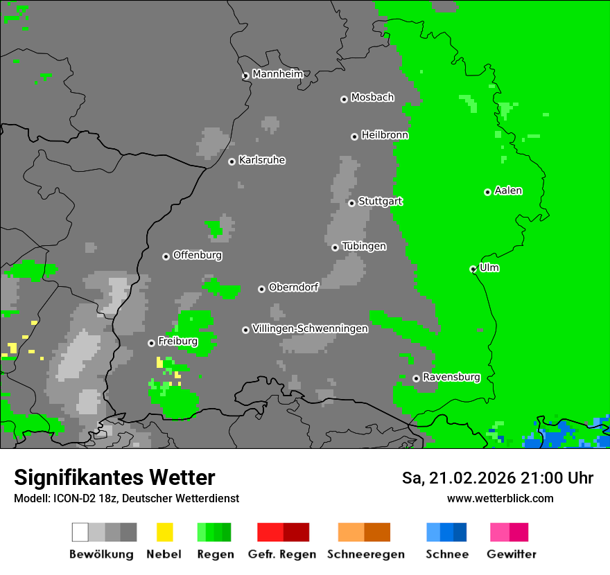 Signifikantes Wetter