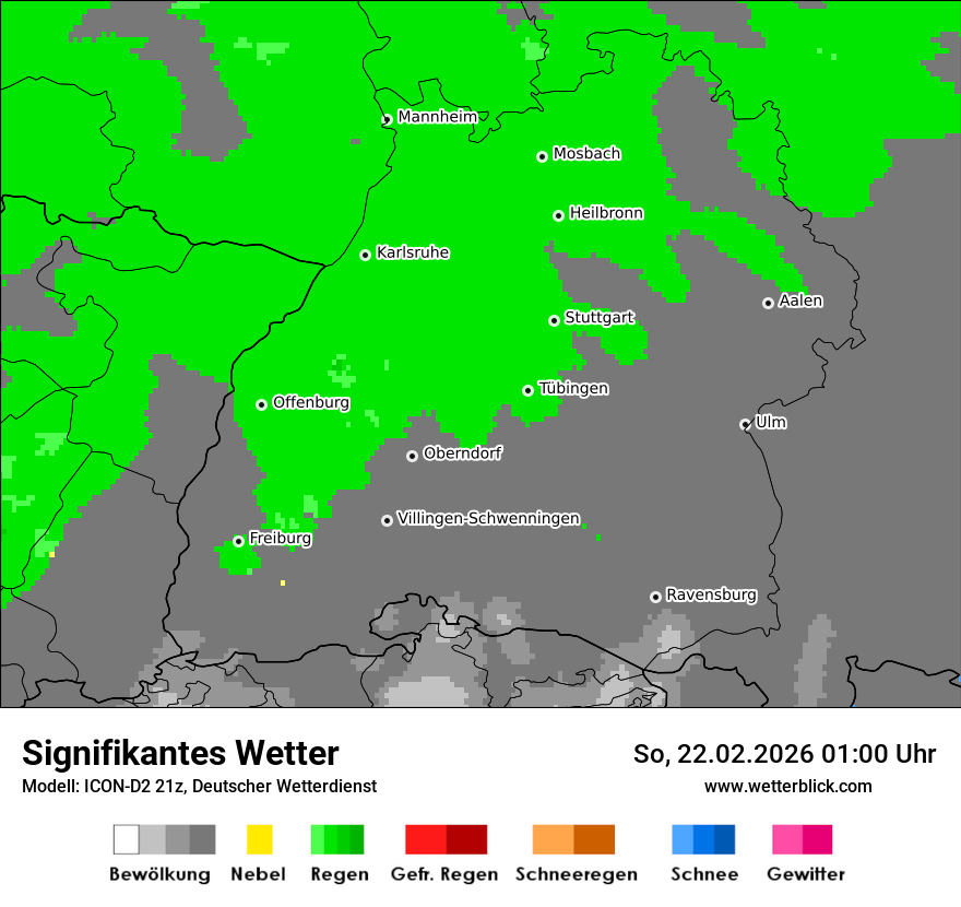 Signifikantes Wetter