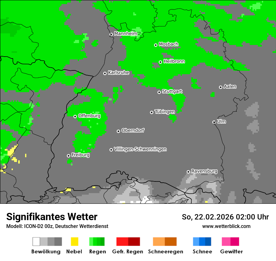 Signifikantes Wetter