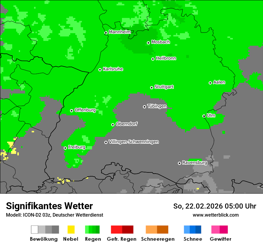 Signifikantes Wetter