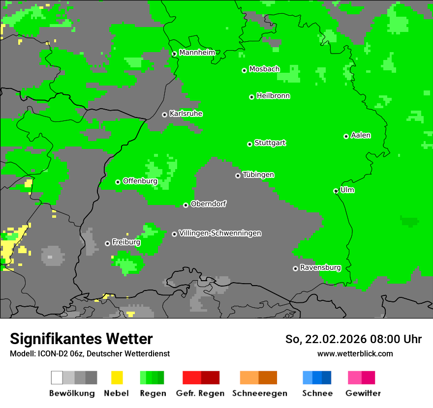 Signifikantes Wetter