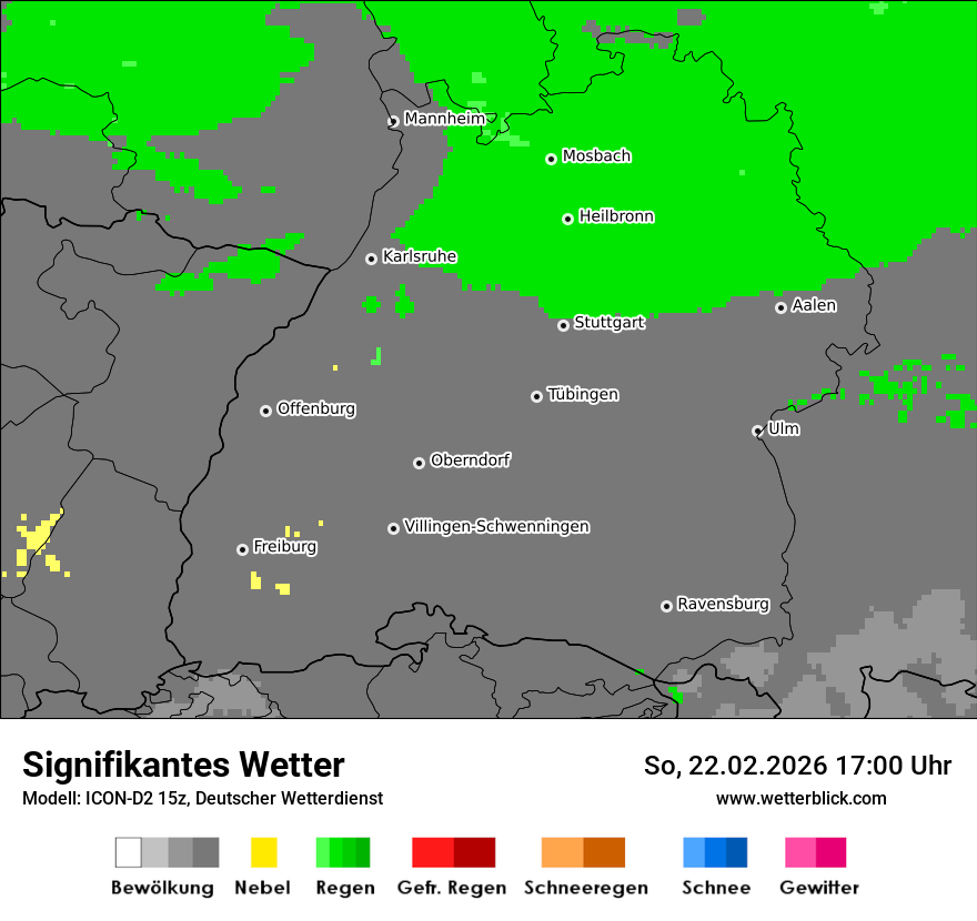 Signifikantes Wetter