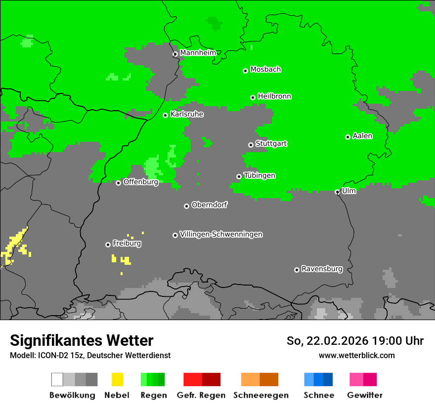 Signifikantes Wetter