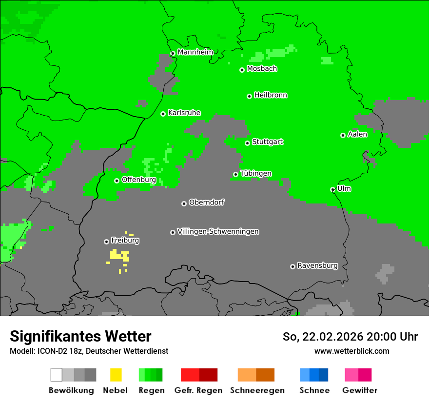 Signifikantes Wetter