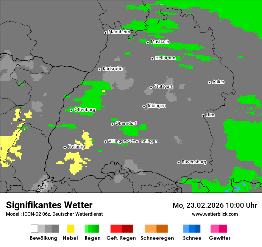 Signifikantes Wetter
