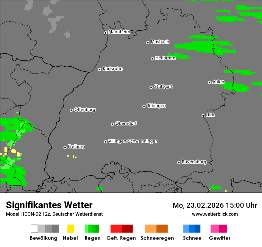 Signifikantes Wetter