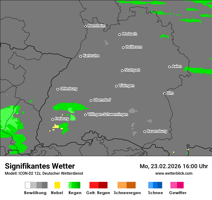 Signifikantes Wetter