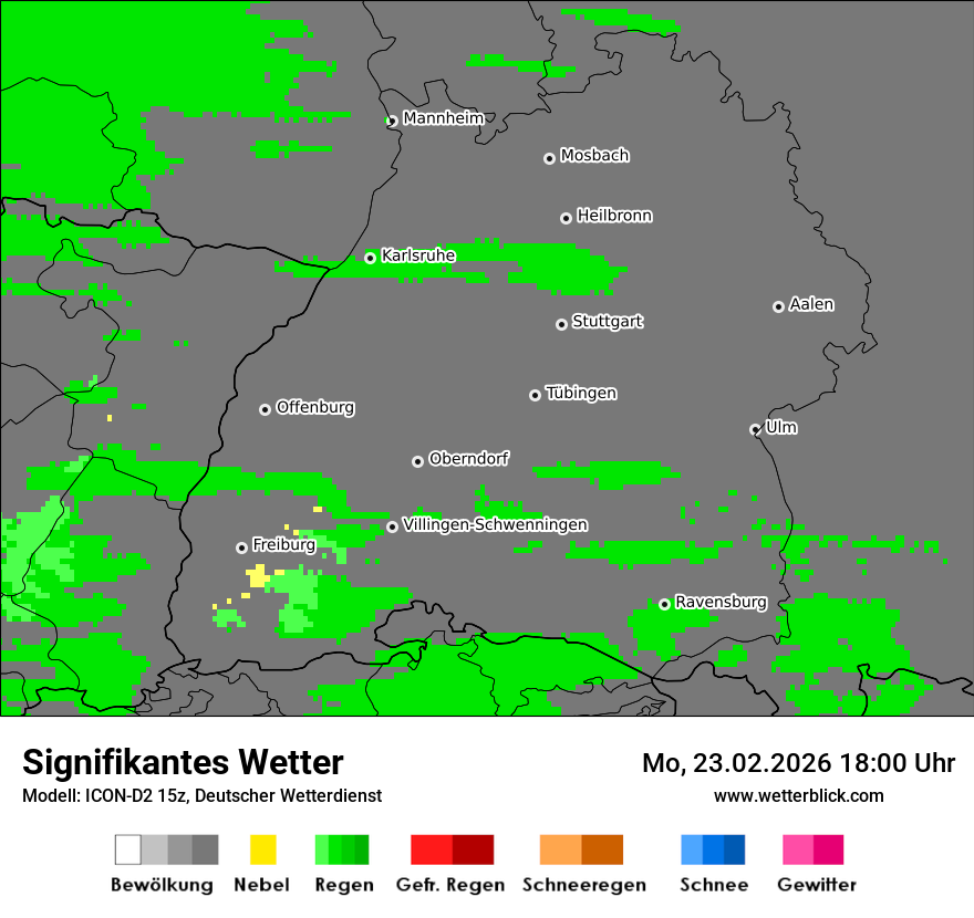 Signifikantes Wetter