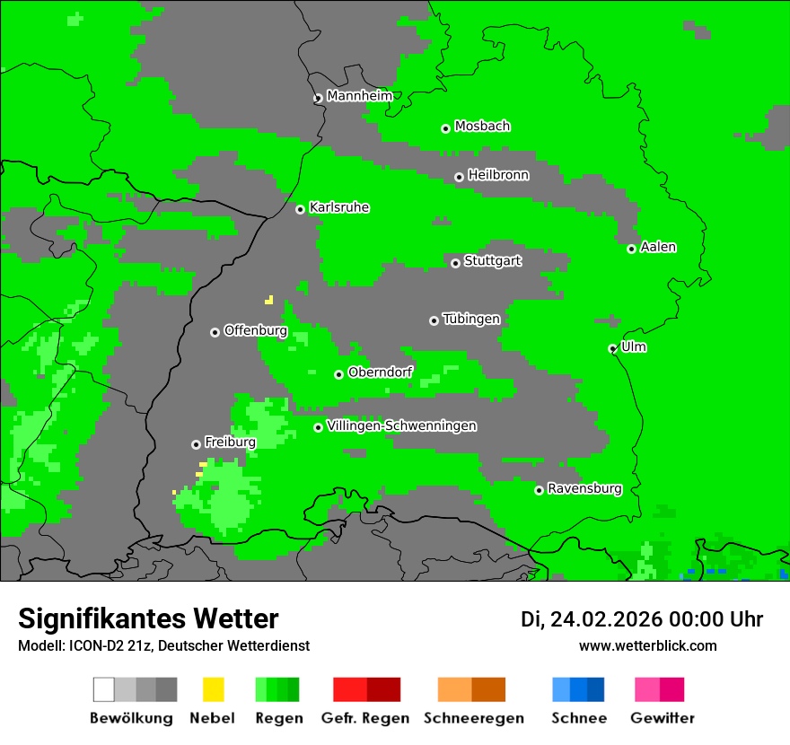 Signifikantes Wetter