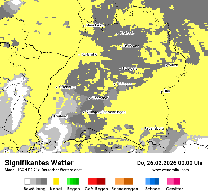 Signifikantes Wetter