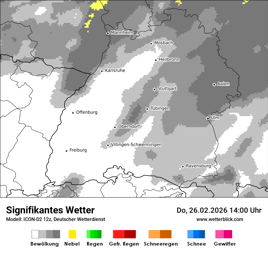 Signifikantes Wetter