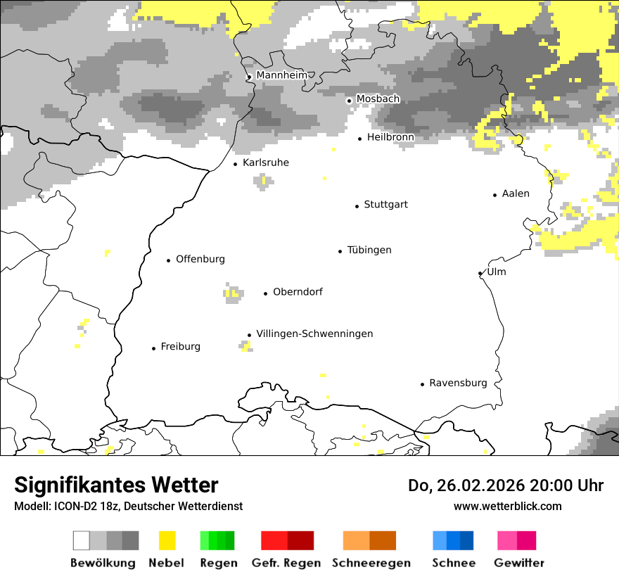 Signifikantes Wetter