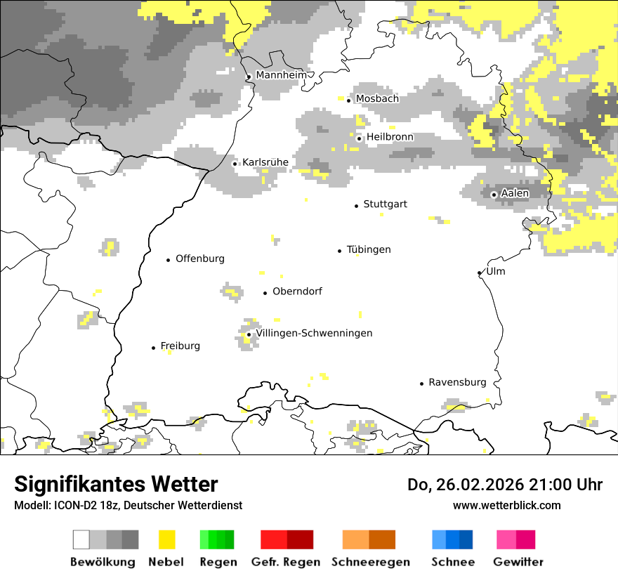 Signifikantes Wetter