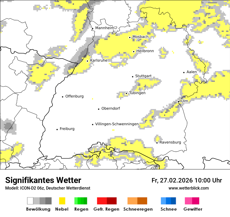 Signifikantes Wetter
