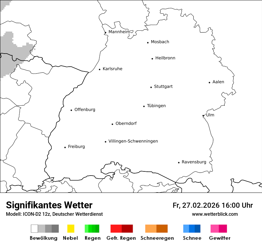 Signifikantes Wetter