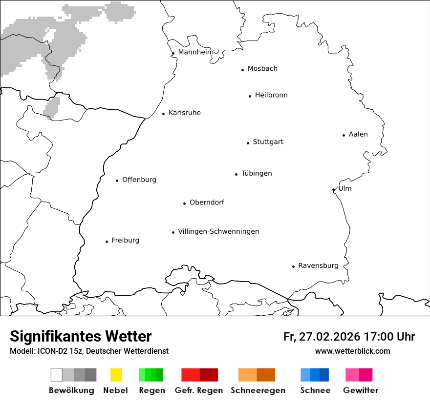 Signifikantes Wetter