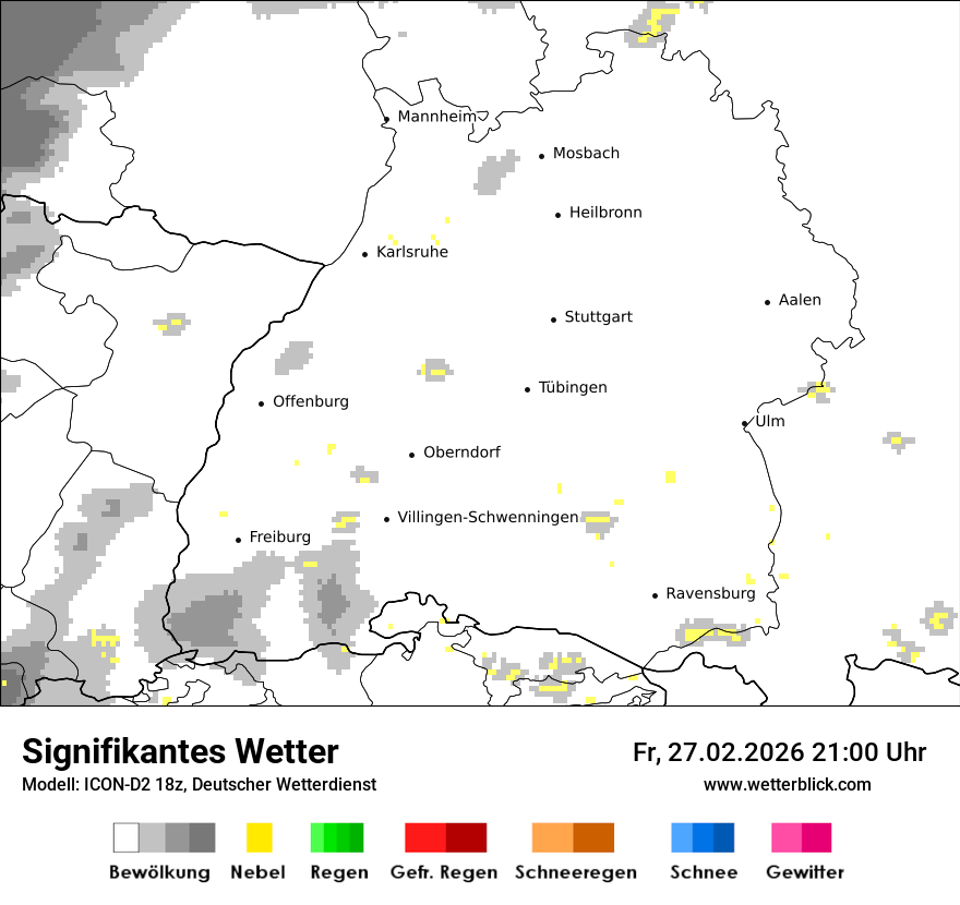 Signifikantes Wetter