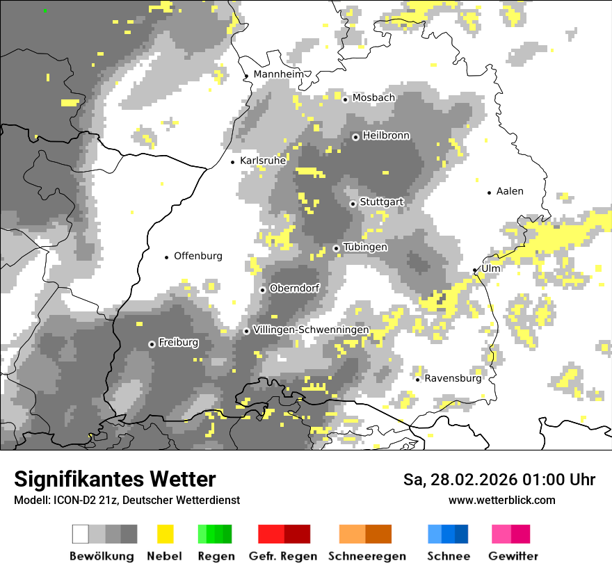 Signifikantes Wetter