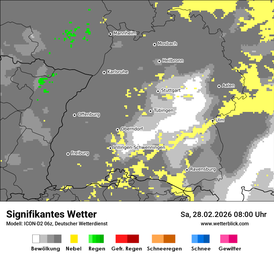 Signifikantes Wetter