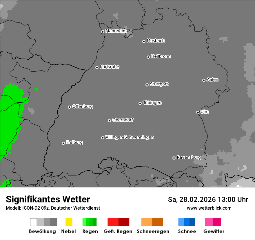 Signifikantes Wetter