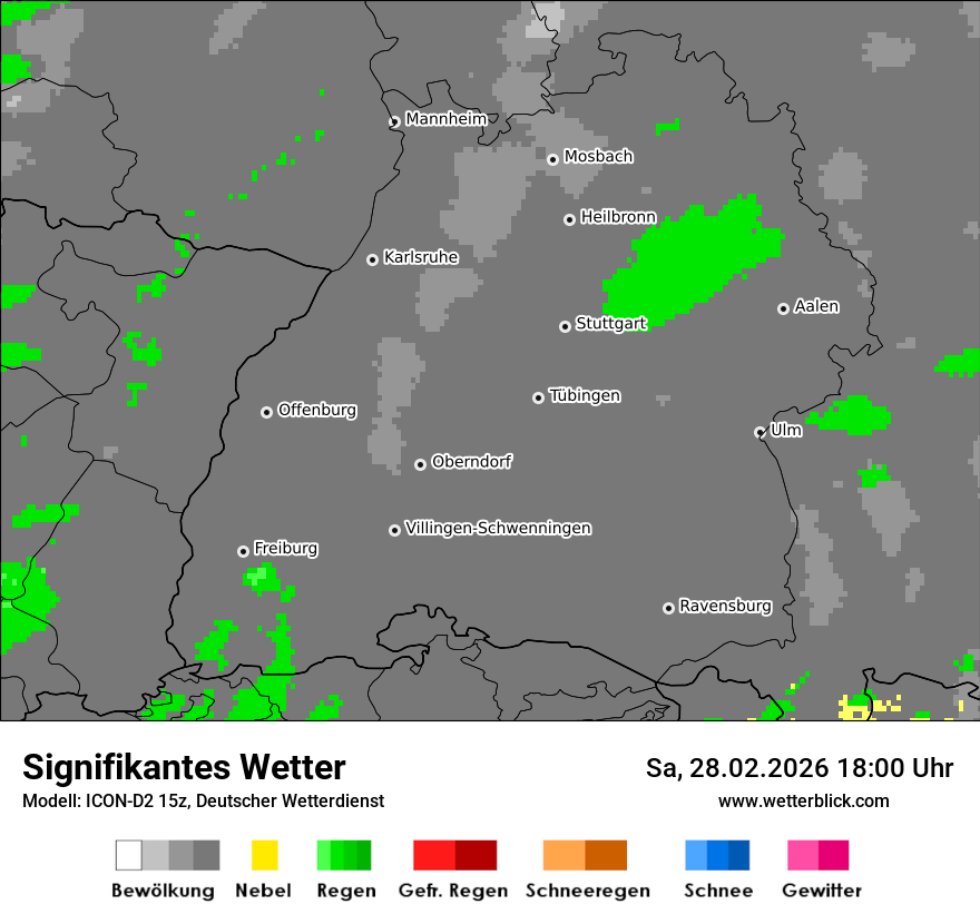 Signifikantes Wetter
