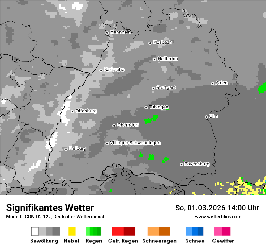 Signifikantes Wetter