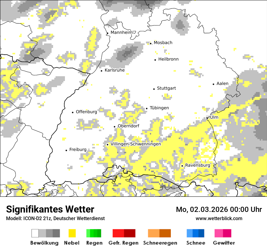 Signifikantes Wetter
