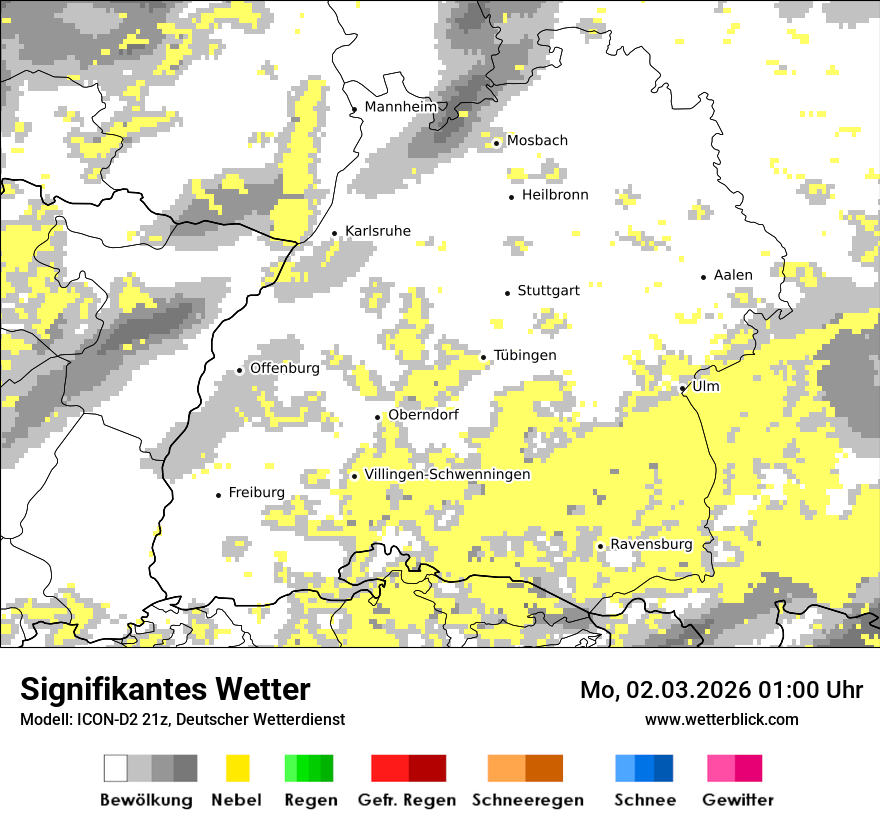 Signifikantes Wetter