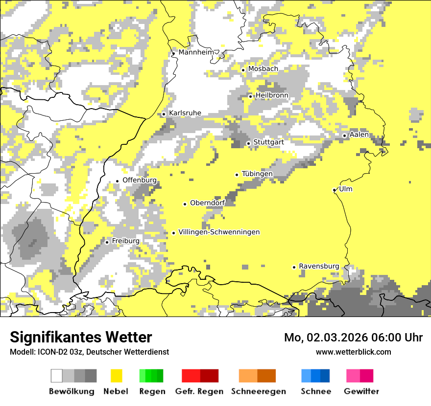 Signifikantes Wetter