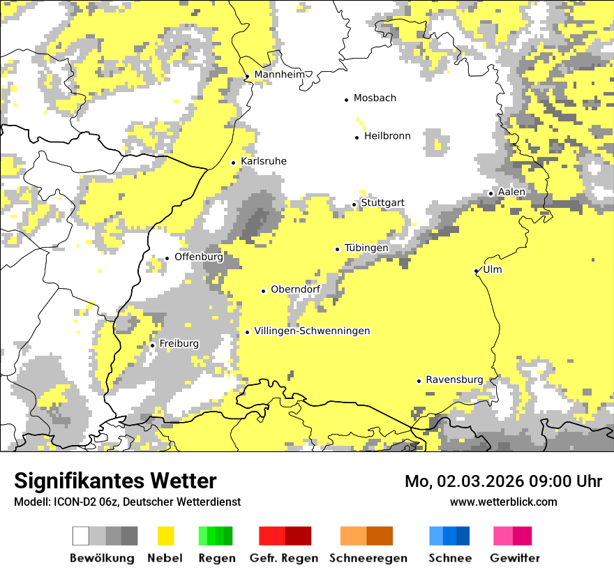 Signifikantes Wetter